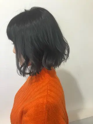 ミディアム カラー amber池袋所属・徳本 駿太のヘアスタイル