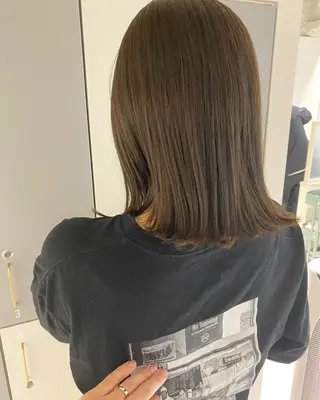 ミディアム カラー LOVESTOIKE 堂本のヘアスタイル