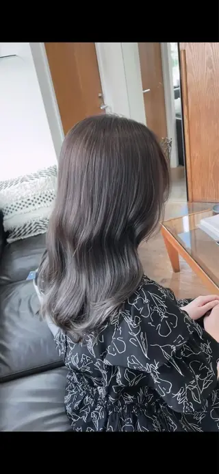 ロング カラー ブリーチなし/透明感 カラー🕊️坂入上総のヘアスタイル