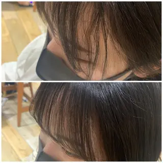 ロング ボブ/美髪矯正 /佐藤　奈巳のヘアスタイル