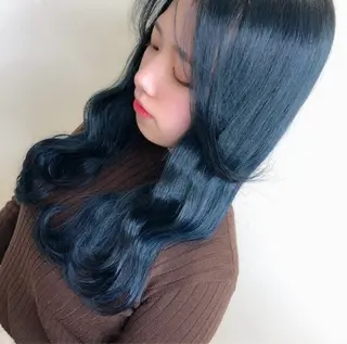 カラー 中村 美保のヘアスタイル