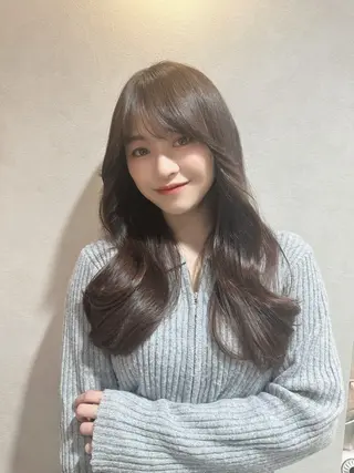 ロング カラー レイヤー/艶髪/ 髪質改善/YUYAのヘアスタイル