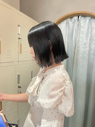 ショート オリーブベージュ/シ ョートボブたまき🧡のヘアスタイル