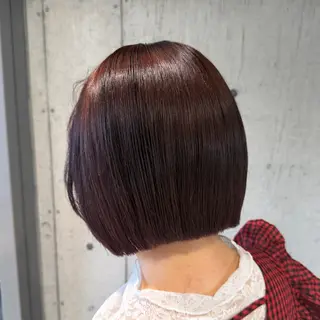 ミディアム カラー ヘアアレンジ 美髪・艶カラー・ ボブ・リクト💥のヘアスタイル