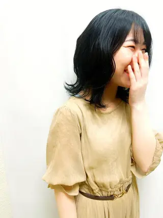 ミディアム カラー ヘアアレンジ 🦋.*˚オタク美容 師アキバノノカ🦋のヘアスタイル