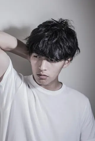 メンズ 東上 瑠莉のヘアスタイル