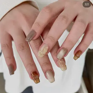 ネイル paragel /a k i n aのネイルデザイン