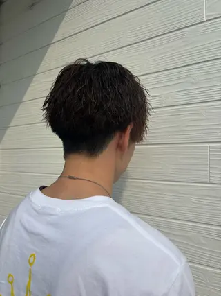 パーマ メンズ 吉川 明花のヘアスタイル