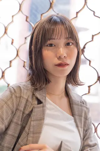 カラー MUSASHI ブリーチカラー◎のヘアスタイル