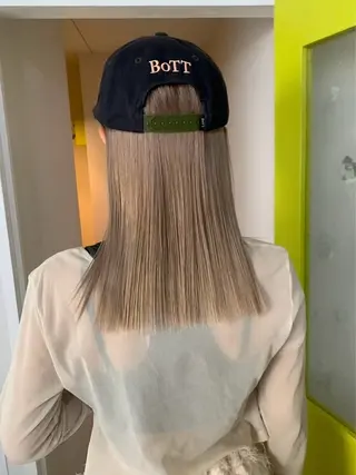 ミディアム Rosso Hair＆SPA 大橋店所属・yuumi／透明感 カラー♩のヘアスタイル