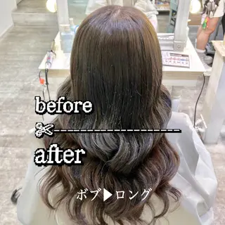 ミディアム 🥀暖色/エクステ/ ヘアメ/横浜/かなこのヘアスタイル