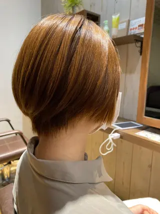 ショート カラー 美髪改善・ブリーチ tadasuke⭐️のヘアスタイル