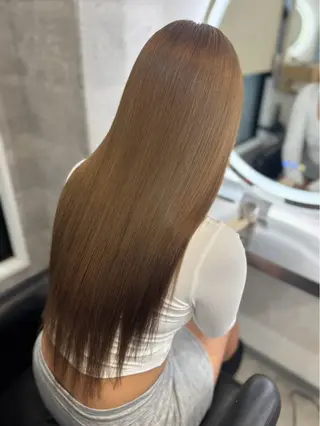 ロング REINA エクステ/ヘアセットのヘアスタイル