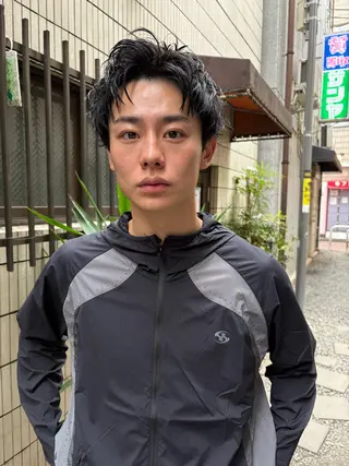 ショート メンズ ボブ/レイヤー /河内温太のヘアスタイル