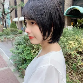 ショート calna by  elmo所属・ショート特化美容師 大阪京橋　大本　渉のヘアスタイル