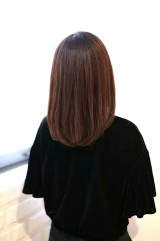 ミディアム 青木 大輔のヘアスタイル