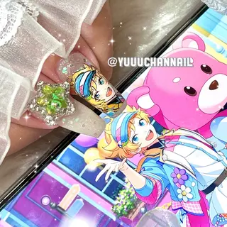 ネイル 痛ネイル🩷渋谷 🧸Yunaのネイルデザイン