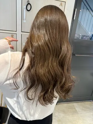 ロング 鄭 勇太のヘアスタイル