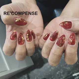 ネイル RE'COMPENSE所属・れこん ぱんすのネイルデザイン