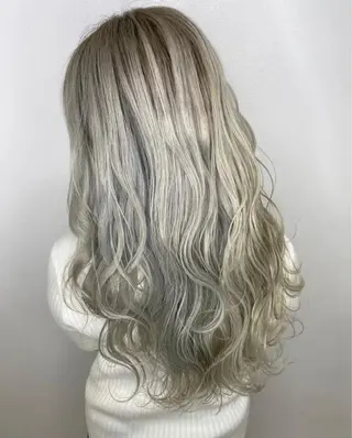 ロング カラー 美容室 HAKUAのヘアスタイル