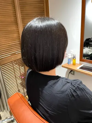 ミディアム 末田柊希/ 髪質改善 /顔周りカットのヘアスタイル
