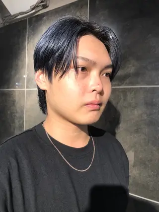 カラー ヘアアレンジ メンズ ainico+所属・メンズ特化✂️栗原 侑也のヘアスタイル