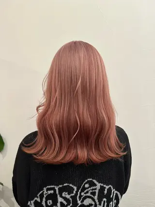 ミディアム カラー ✨ブリーチカラー /菜月‪‪✨のヘアスタイル