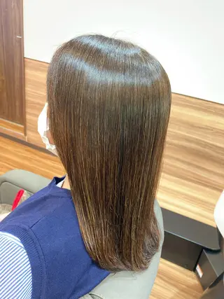 セミロング Annon プライベートサロンのヘアスタイル