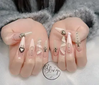 ロング パーマ Bling Salonのネイルデザイン