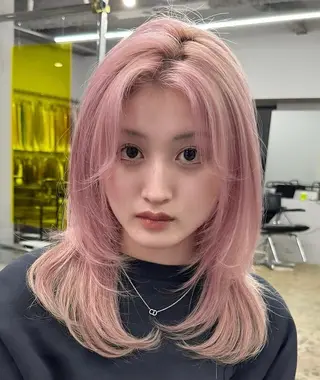 ミディアム カラー LAME 【レイム】のヘアスタイル