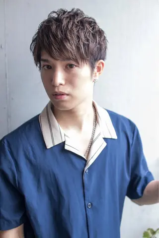 ショート メンズ 大人可愛いレイヤー 大田のヘアスタイル