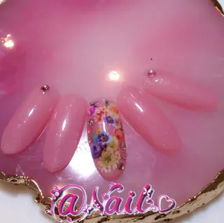 ネイル 小尾 栞のネイルデザイン