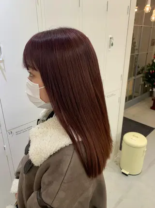 ロング カラー 神原 茉依🩰🪩のヘアスタイル