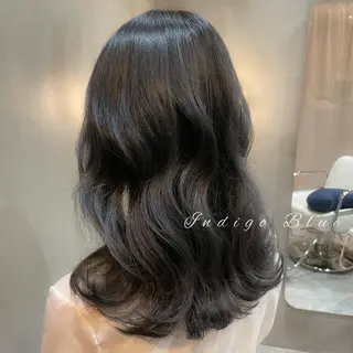 ミディアム LOMA🇰🇷 銀座クボタのヘアスタイル