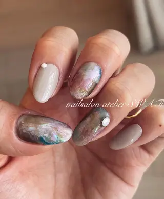 ネイル ヘアーサロン大野所属・nailsalon SWATiのネイルデザイン