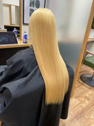 ロング カラー ブリーチ👩‍🦳/ ‪✂︎MANAMIのヘアスタイル