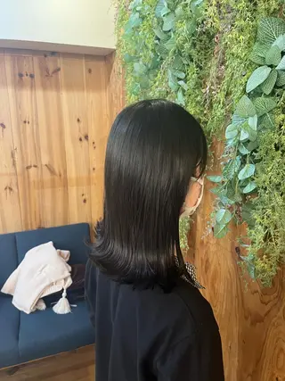 ミディアム ⚪️髪質改善 縮毛 店長 コウ⚪️のヘアスタイル