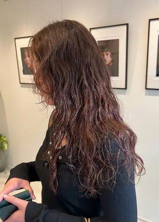 ロング パーマ/名古屋パーマ / コデラ ナナホのヘアスタイル