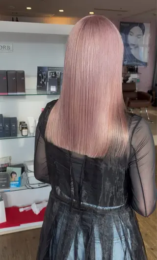 カラー コワファースト別府所属・ブリーチ/透明感 カラー/mizukiのヘアスタイル