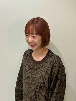 カラー 中嶋 うみのヘアスタイル