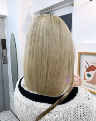 セミロング ✨髪質改善✨原宿 えのもと　はなのヘアスタイル