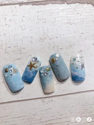 ネイル 北浦和 自爪育成ケアのネイルデザイン