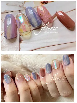 ネイル フルリール 【プライベートサロンのネイルデザイン