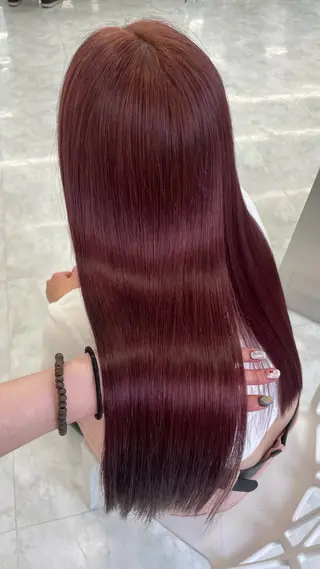 カラー mayu/ブリーチ/ layer/似合わせのヘアスタイル