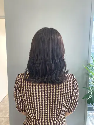 ミディアム カラー ヘアアレンジ ボブ /ニュアンス/ satomi🧸💖のヘアスタイル