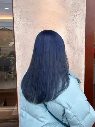 ロング カラー トップスタイリスト 林すずかのヘアスタイル