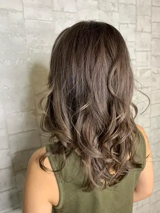 ロング カラー 船津武俊 フナツタケトシのヘアスタイル