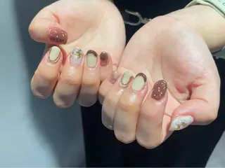 ネイル HOSHI ⭐️辻堂 /藤沢ガーリーネイルのネイルデザイン