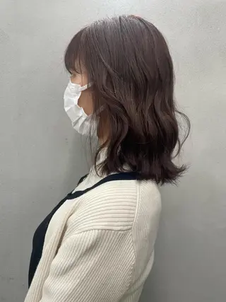 カラー #tag  田島 純奈のヘアスタイル