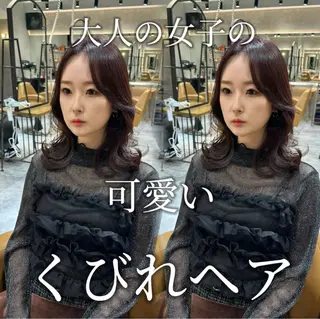 セミロング 銀座副店長/レイヤー /髪質改善/田島のヘアスタイル